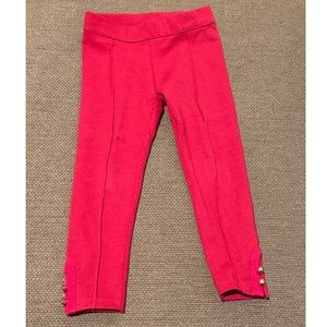 Janie & Jack pants, pink, size 3.